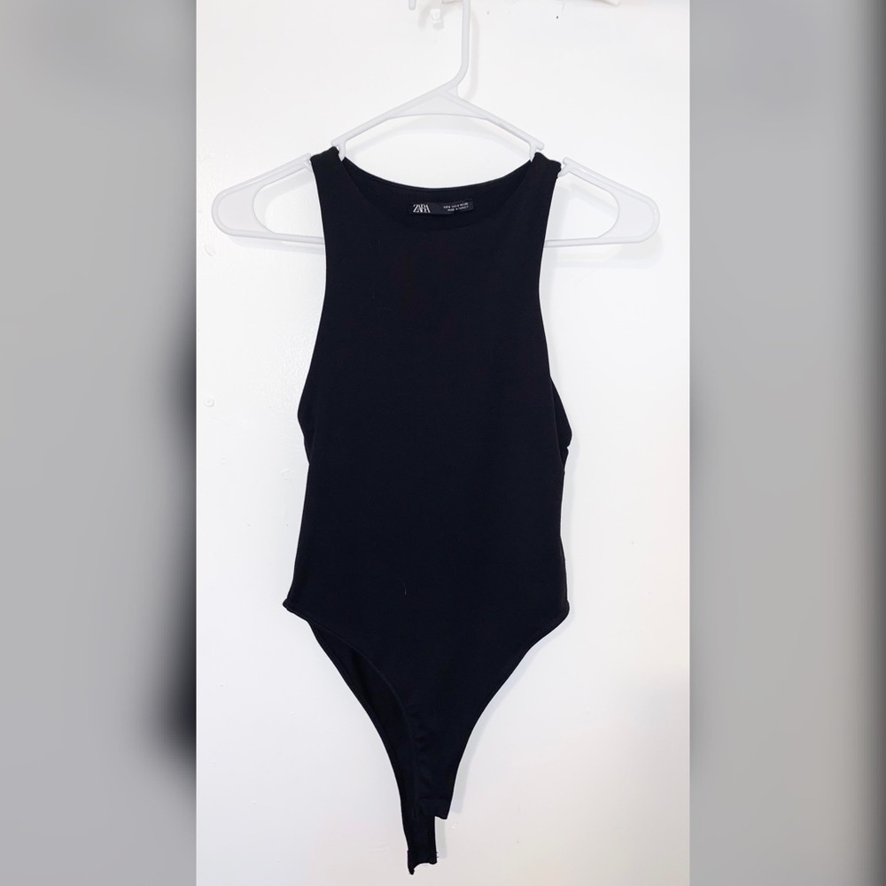 Black Zara Bodysuit Brand New